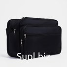 Сумка мужская, «ЗФТС», цвет чёрный