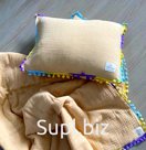 Спальный комплект для новорожденных из 100% хлопкового муслина