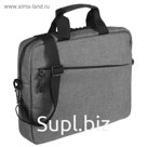 Сумка для ноутбука The First серая