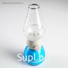Фонарь аккумуляторный "Бекас", с датчиком звука, 21 х 6 х 6 см, микс