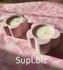 Свеча из соевого воска с ароматом в подсвечнике из высокопрочного чистого гипса.

Больше изделий можно посмотреть по ссылке на канале
https://t.me/gypsolie_opt