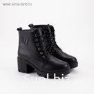 Ботильоны женские, цвет чёрный, размер 41