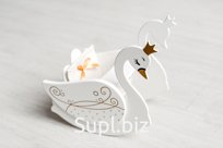 Children's toy Graceful swan. High chair with rocking chair. Shining Crown collection. White Article: 72220_conclusion