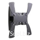 Кронштейн для телевизора Holder LCDS-5019, до 30 кг, 22-42", настенный, поворот и наклон, чёрный