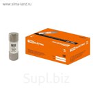 Плавкая вставка TDM ПВЦ-B2, 125 А, aR быстродействующая, 22х58 мм, SQ0729-0063