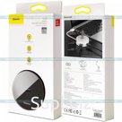 USB-концентратор Baseus, CAHUB-GA01, round box, Type-C+USB A to USB3.0*1+USB2.0*3, чёрный