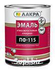 Эмаль ПФ-115 бежевая 20 кг Лакра
