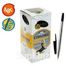 Ручка шариковая Corvina "51 Classic" черные чернила, узел 0,7 мм, прозрачный корпус
