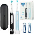 Электрическая зубная щетка Braun Oral-B iO 3 Duo Matt Black + Ice Blue