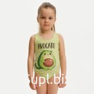 Купальник детский слитный KAFTAN «Avоcato», рост 98-104 см (30), зелёный