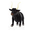 Игрушка мягкая Hansa Creation «Чёрный бык», 50 см
