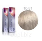 Wella Professionals Illumina Color стойкая крем-краска для волос, 10/81 яркий блондин жемчужно-пепельный, 60 мл