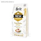 Cухой корм Fresh Chicken для собак, курица и картофель, 1,5 кг