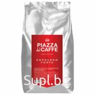 Кофе в зернах PIAZZA DEL CAFFE «Espresso Forte» натуральный, 1000 г, вакуумная упаковка