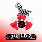 Воздушные шары, букет «Ты супер», набор 7 шт.