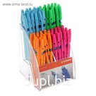 Ручка шариковая STABILO Liner 808, узел 0,7 мм, флуоресцентные цвета корпуса, чернила синие, дисплей в ПОДАРОК