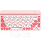 Клавиатура A4Tech Fstyler FBK30 розовый USB беспроводная BT/Radio slim Multimedia (FBK30 RAS   10045