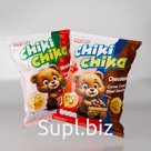 Мини-печенья CHIKI CHIKA с шоколадным и клубничным кремом, 30гр.