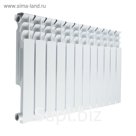 Радиатор Tropic 500x100 мм алюминиевый, 12 секций