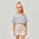 Шорты для девочки MINAKU: Cotton Collection, бежевые, рост 140 см