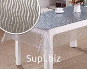 NATAM tablecloth without crystal backing, 0.22mm x 137cm (20m per roll)