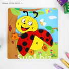 Игрушка развивающая «Божья коровка» 0,7×22×22 см