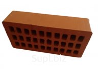 Кирпич рядовой  одинарный  керамический щелевой гладкий и рифлёный