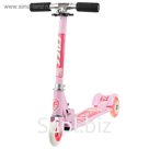 Самокат Foxx Smooth Motion, сталь,колёса PVC 100 мм, ABEC-7, цвет розовый