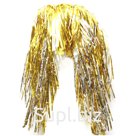 Парик из дождика золотой, 35см