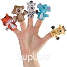 Игрушка на палец Happy Baby FUN AMIGOS "джунгли/сафари" 32010