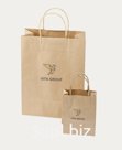 Bags with twisted handles
