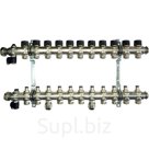 Oventrop Multidis SF Коллектор 11 отводов G 3/4 с вентильными вставками (воздушник спереди)