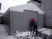 Прямостенный ангар 42м2, склад, цех, гараж Арт: J-43; RAL344