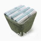 Набор салфеток декоративных «Этель» Blue, 30×30 см, 4 шт., хлопок 100%