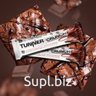 Функциональный батончик CRUNCH со вкусом "Малиновый чизкейк", TUNNER TM. Многослойный батончик с повышенным содержанием белка, пищевыми волокнами, коллагеном и…