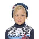 Шапка для мальчиков, размер 48-50, цвет тёмно-синий