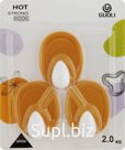 Hooks on a blister pack of 3 pcs. Drop, with Velcro, up to 2 kg