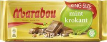 Шоколад «Marabou» Mintkrokant, 250 г