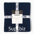 Набор банных полотенец LoveLife "Waffle blue" 2 шт: 100х150, 50х100 см., 100% хл