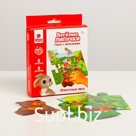 Пазл. Весёлые липучки «Животные леса»