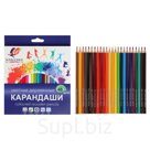 Цветные карандаши 48 цветов, Луч "Классика", шестигранные