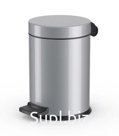 Ведро для Мусора с Педалью Hailo ProfiLine Solid M 12л арт.0514-019