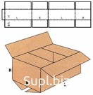 Коробка четырёх клапанная 600*400*400 Т-24 "В"