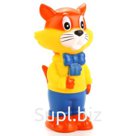 ИГРУШКА ДЛЯ КУПАНИЯ "КАПИТОШКА" КОТ ЛЕОПОЛЬД В СЕТКЕ (РУСС. УП.) в кор.12*24шт