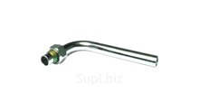 Henco Угловая радиаторная подводка хромированная, латунь пресс, 15x1/2"