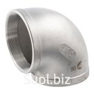 Отвод резьбовой вр/вр нержавеющий, AISI304 DN 100 (4"), (CF8), PN16