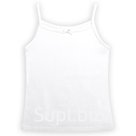 Майка для девочек, рост 116 см, цвет белый