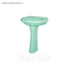 Раковина Santeri "Воротынский" с пьедесталом, салатовый