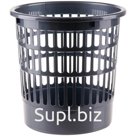 Корзина для бумаг OfficeClean, 09л, сетчатая, серая