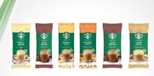 Кофе Starbucks latte, caramel latte, vanilla latte, white mocha, mocha, cappuccino